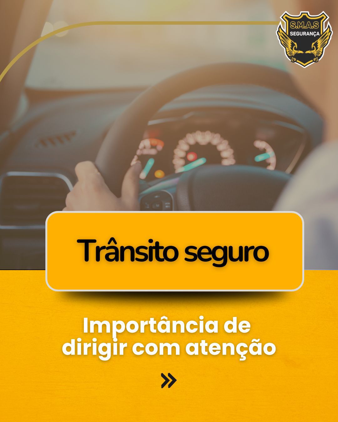 Trânsito seguro: importância de dirigir com atenção